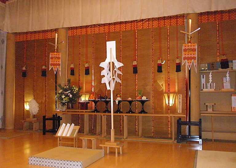 Kyoto Shintoism praying ritual